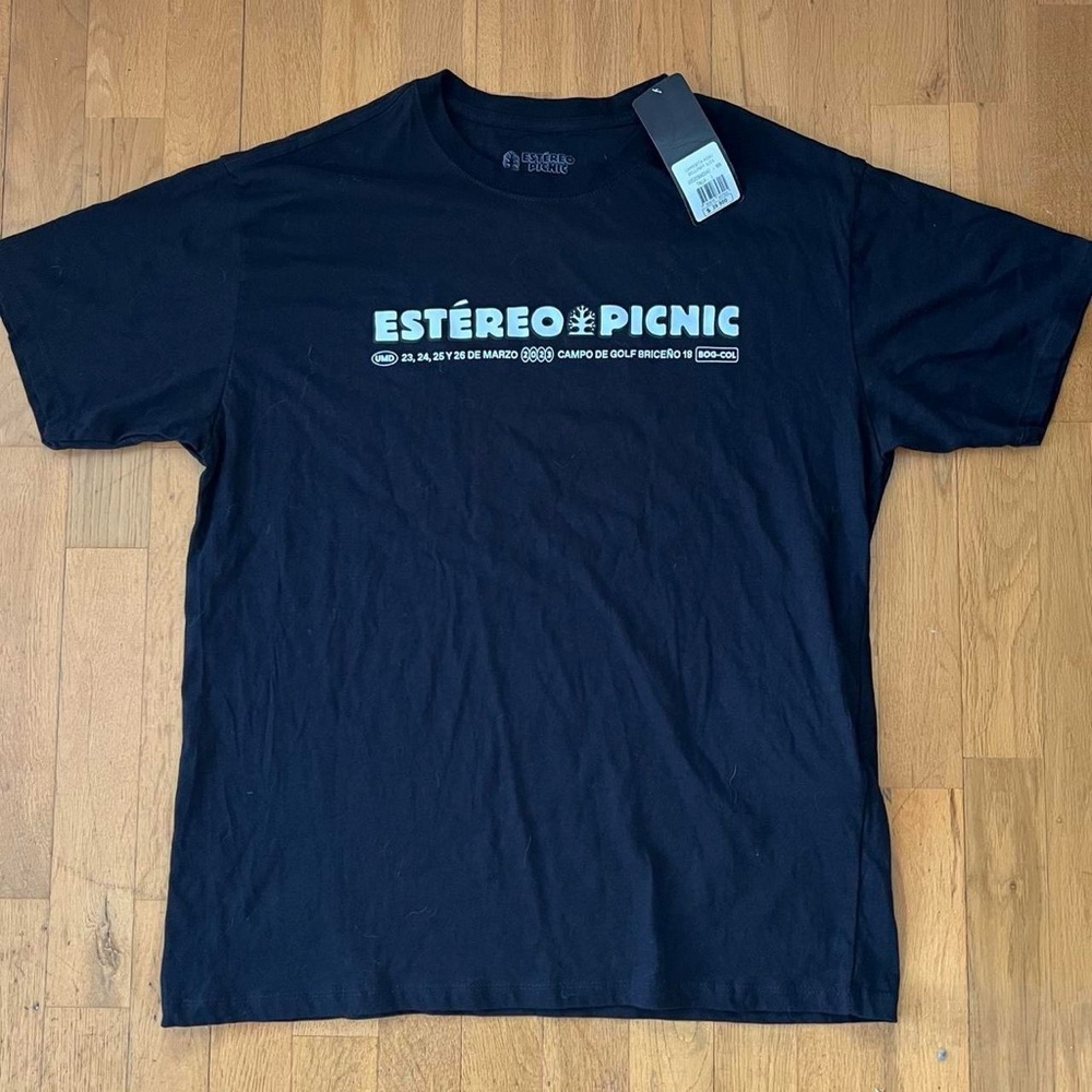 2023 NWT Estereo Picnic Shirt L - Wu Tang Clan | Tame Impala | ..Chemical Bros